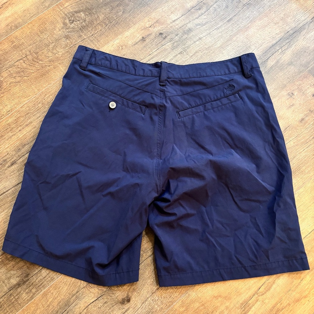 Southern Tide Navy Men's Flat Front Shorts Golf Resort Outdoor Size 36? - Picture 5 of 13